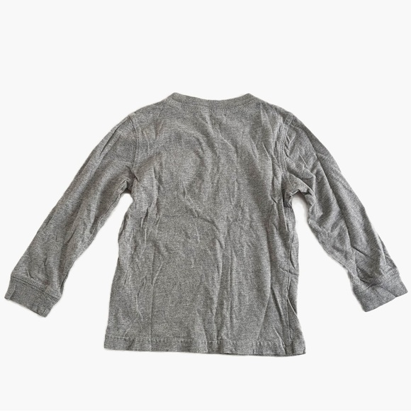 CARTER’S Boy’s Gray Graphic Long Sleeve Tee - 3T - Picture 5 of 11
